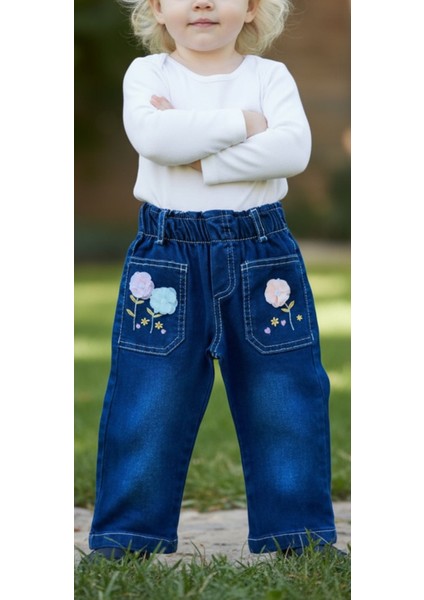 Kız Bebek Pantolon Jeans Denim fiyatları