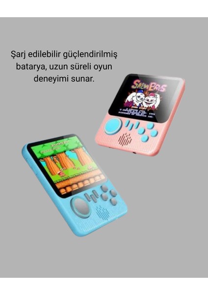 Taşınabilir Retro Oyun Konsolu – 3.5 Inç Lcd, 666 Klasik Oyun, Tv Destekli modelleri