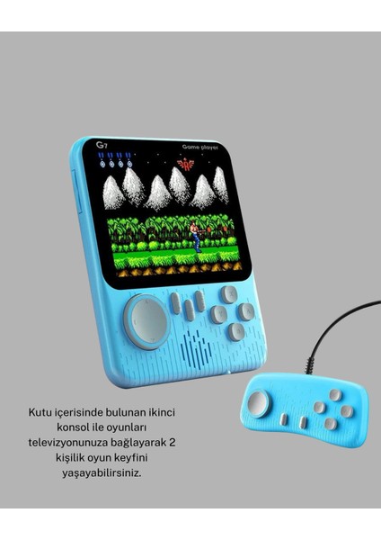Taşınabilir Retro Oyun Konsolu – 3.5 Inç Lcd, 666 Klasik Oyun, Tv Destekli indirimleri