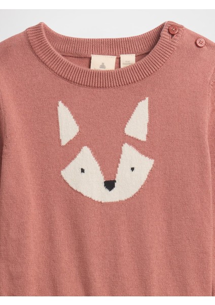 Bebek Pembe Grafik Baskılı Sweat Set fiyatları