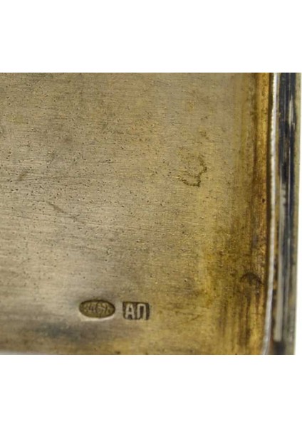 Rus Yapımı Savatlı 84 Damgalı Gümüş Tütün Tabakası AOB1064 fırsatları