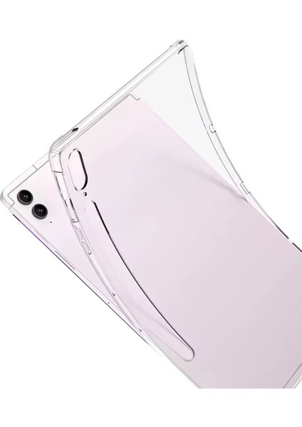 Galaxy Tab S10 Fe Plus 13.1 Uyumlu Şeffaf Anti Shock Tablet Kılıf - Darbe Emici Silikon Koruma Kapak modelleri