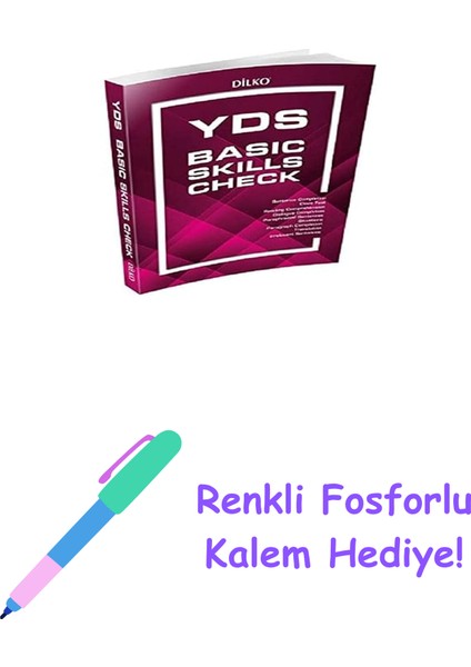 Dilko Yds Basic Skills Check + Fosforlu Kalem Hediye