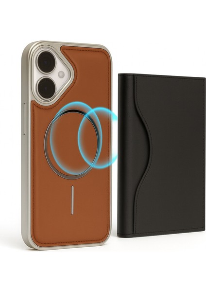 Neomag Case Iphone 17 Vizon Manyetik Özellikli Deri Kılıf modelleri