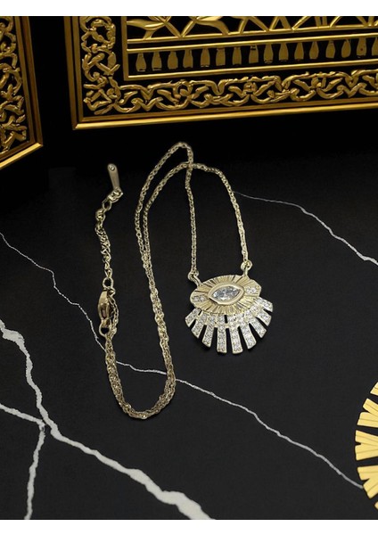 Çelik Kolye Göz modelleri