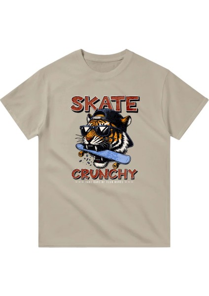 Skate Crunchy – Çocuk Tişört (Kaykay Ruhunu Taşı)