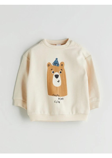 Ayı Baskılı Erkek Bebek Eşofman Takımı (W5) fiyatları