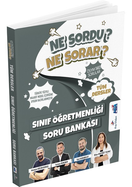 Dizgi Kitap 2026 Öabt Meb-Ags Sınıf Öğretmenliği Ne Sordu Ne Sorar Soru Bankası Çözümlü - Hüseyin Küçüksubaşı Dizgi Kitap Yayınları