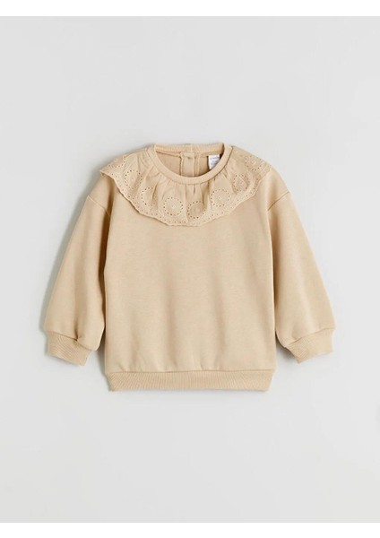 Bisiklet Yaka Kız Çocuk Sweatshirt ve Tayt (W5) fiyatları