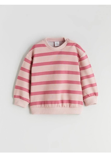 Bisiklet Yaka Kız Bebek Sweatshirt ve Tayt (W5) fiyatları