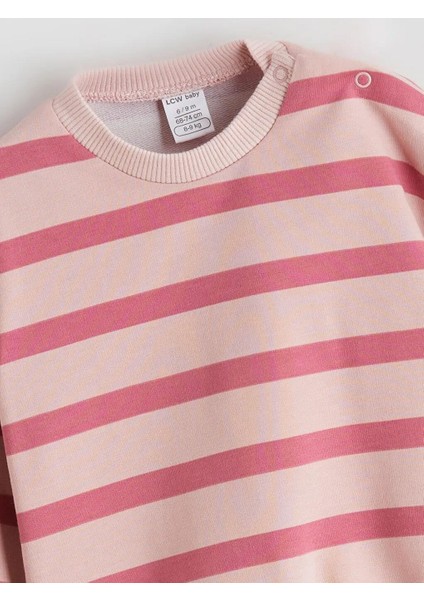 Bisiklet Yaka Kız Bebek Sweatshirt ve Tayt (W5) modelleri