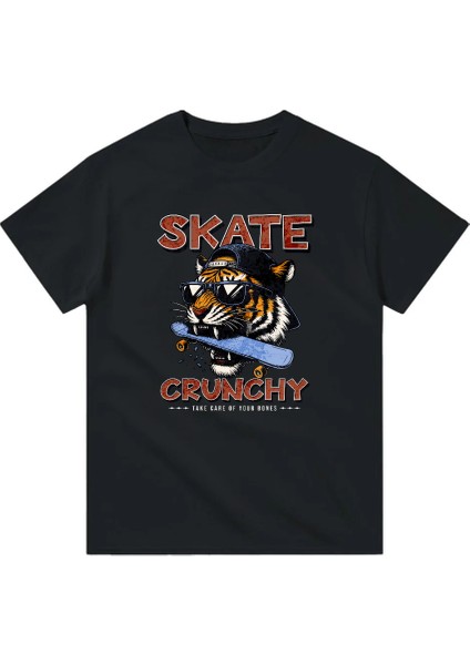 Skate Crunchy – Çocuk Tişört (Kaykay Ruhunu Taşı)