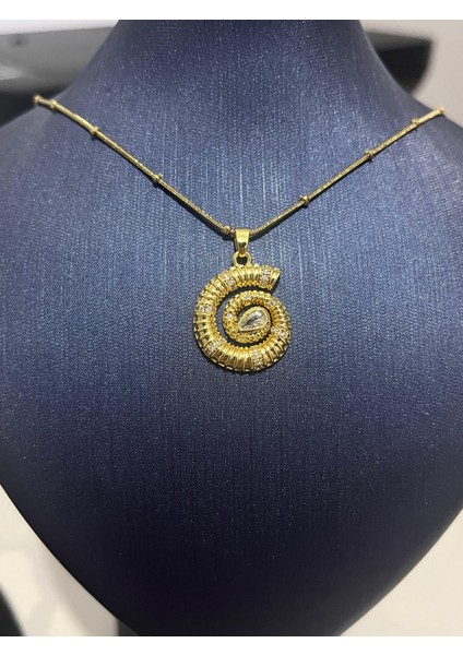 Çelik Kolye Salyangoz