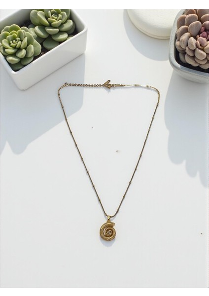 Çelik Kolye Salyangoz modelleri