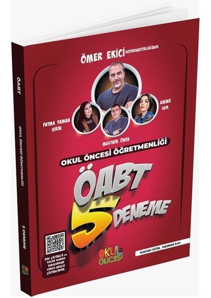 Okul Öncesi Tv Öabt Meb-Ags Okul Öncesi 5 Deneme Çözümlü - Ömer Ekici Okul Öncesi Tv