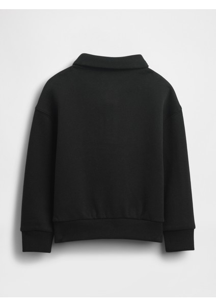 Erkek Bebek Siyah Brannan Bear Detaylı Vintagesoft Polo Sweatshirt fiyatları