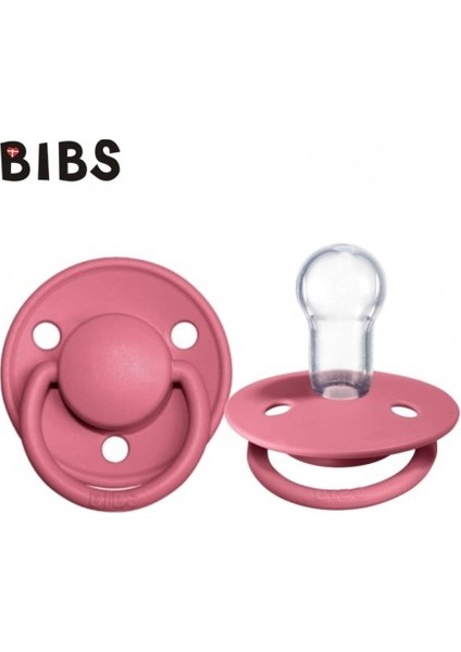 Bibs De Lux Silikon Emzik 0-36 Ay Coral