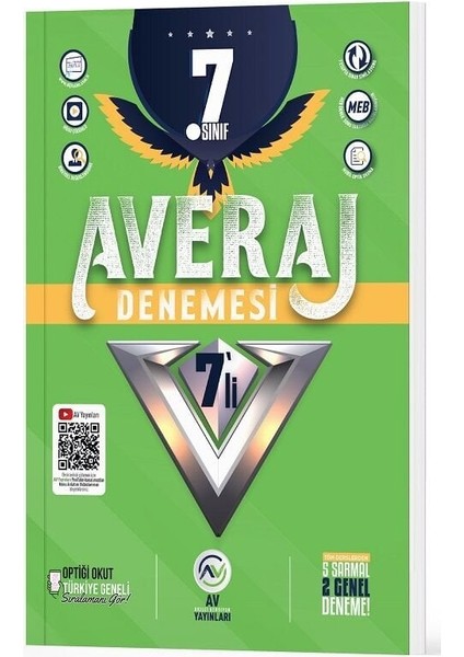 Av Yayınları 7. Sınıf Tüm Dersler Averaj 7 Denemesi Av Yayınları
