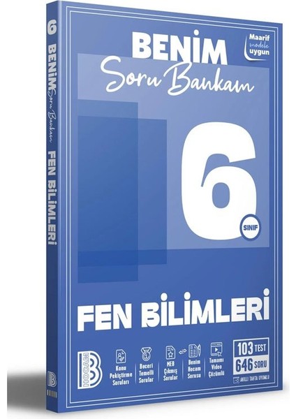 Benimhocam 2026 6. Sınıf Fen Bilimleri Soru Bankası