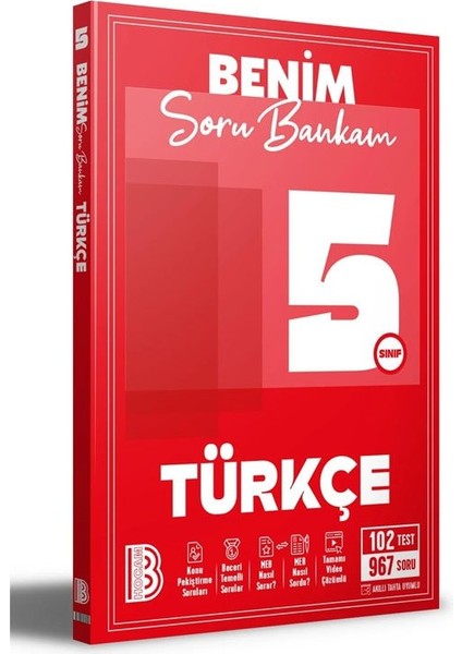 Benimhocam 2026 5. Sınıf Türkçe Soru Bankam