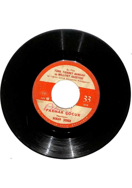 Nuran Şener - Parmak Çocuk - Çam Ağacı Ile Yaralı Kuş (106.5) PLK16198