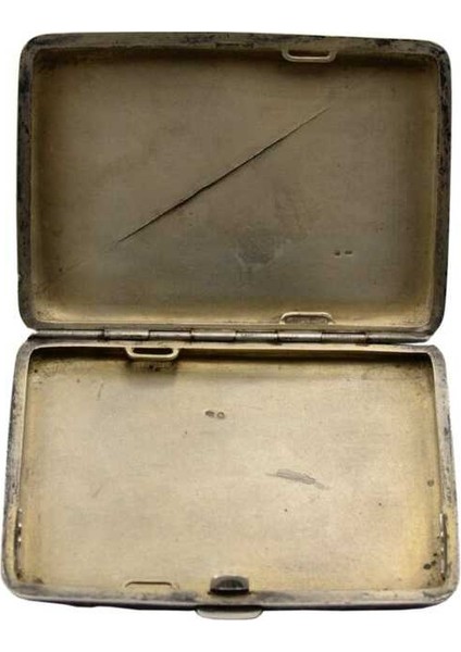 Avrupa Yapımı Savatlı Damgalı Gümüş Tütün Tabakası AOB1057 modelleri