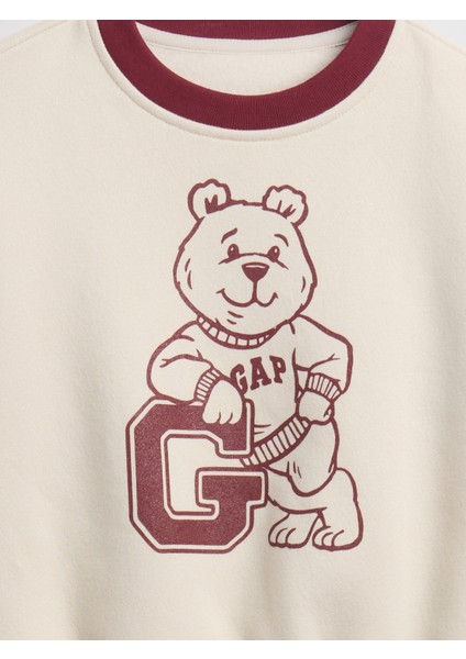 Erkek Bebek Kırmızı Varsity Logo Sweat Set fiyatları