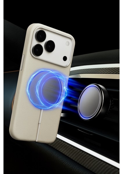 Monocase Iphone 17 Beyaz Magsafe Özellikli Deri Kılıf fiyatları