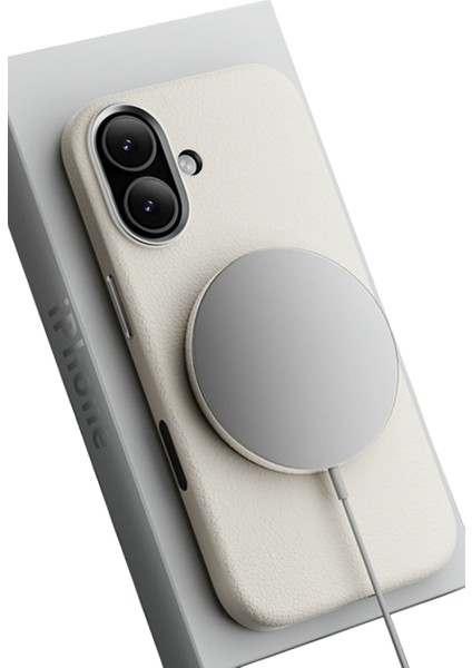 Monocase Iphone 17 Beyaz Magsafe Özellikli Deri Kılıf fırsatları