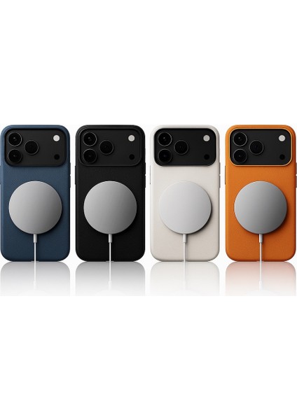 Monocase Iphone 17 Beyaz Magsafe Özellikli Deri Kılıf indirimleri