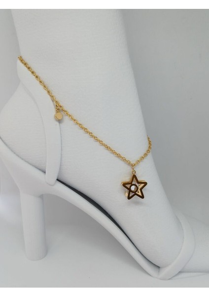 Yıldız Taş Detay Çelik Halhal