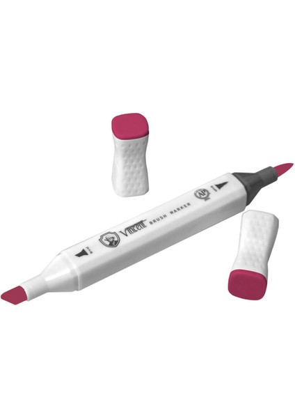 Graph Master Brush Marker R138 Crimson modelleri