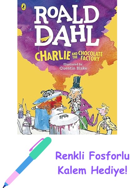 Charlie And The Chocolate Factory + Fosforlu Kalem Hediye