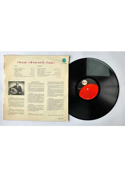Udi Hrant Emre - Hicaz Nihavent Faslı (Dönem Baskı) Lp Plak (107) PLK21950 fiyatları