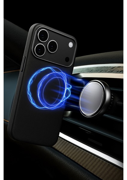 Bexocase Iphone 17 Pro Siyah Magsafe Özellikli Deri Kılıf fiyatları
