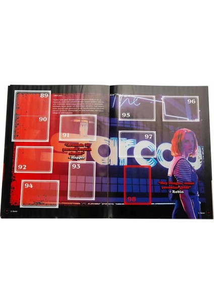 Stranger Things Çıkartma Albümü modelleri