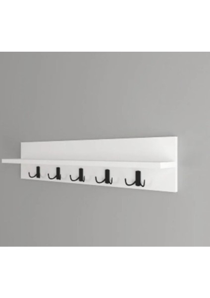 Portmanto Elbise Askılığı, Duvar Askılığı, Beyaz, 80 cm Beyaz modelleri