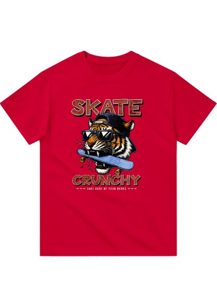 Skate Crunchy – Çocuk Tişört (Kaykay Ruhunu Taşı)