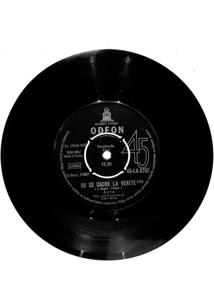 Ayla - Ou Se Cache La Verite Voila Ou M`a Mene L`amour Plak (107.5) PLK20895