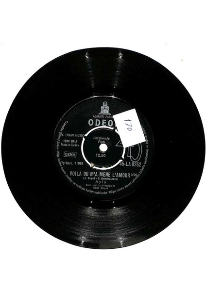 Ayla - Ou Se Cache La Verite Voila Ou M`a Mene L`amour Plak (107.5) PLK20895 fiyatları