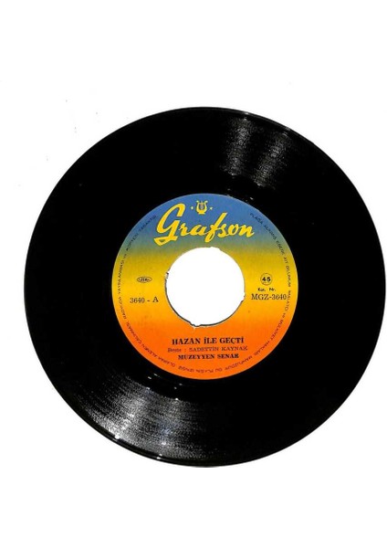 Müzeyyen Senar - Hazan Ile Geçti Plak (108) PLK18302