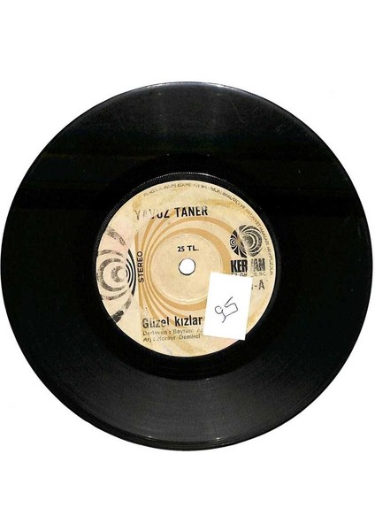 Yavuz Taner - Güzel Kızlar Gemiciler Kalkalım Plak (106) PLK21747