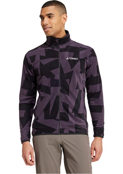 TERREX IX7721 Terrex Multi Printed Full-Zip Fleece Jacket