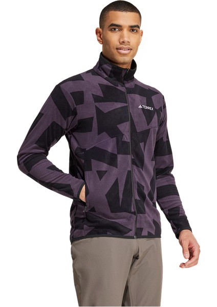 TERREX IX7721 Terrex Multi Printed Full-Zip Fleece Jacket