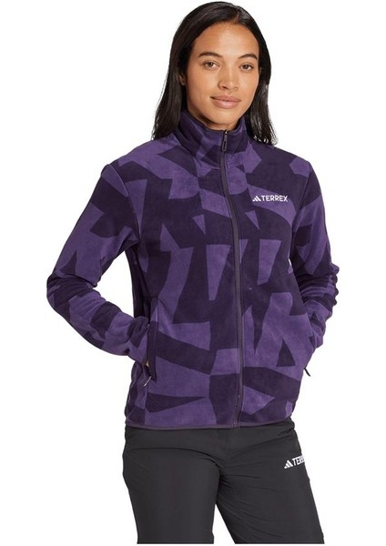 TERREX JN0996 Terrex Multi Printed Full-Zip Fleece Jacket