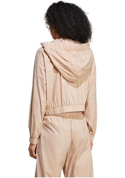 Kadın Bej Ceket RUCHED BOMBER JJ0906