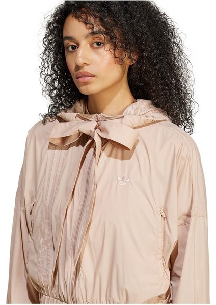 Kadın Bej Ceket RUCHED BOMBER JJ0906