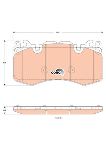 FREN BALATASI ON LAND ROVER DEFENDER L663 DISCOVERY L462 RANGE ROVER L322 L405 L320 L494 LR156926