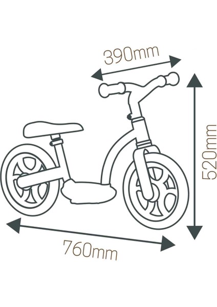 Smoby Comfort Denge Bisikleti 7600770126 indirimleri