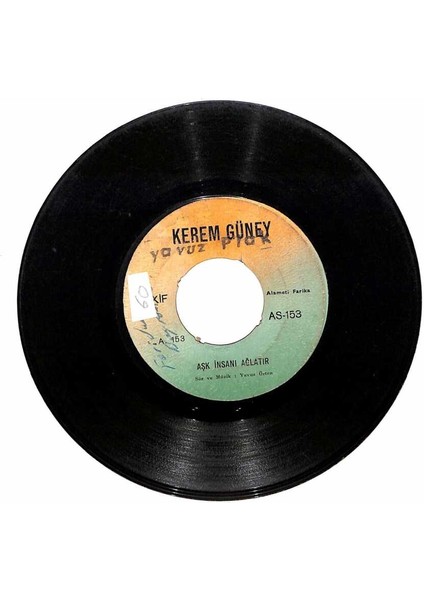 Kerem Güney - Aşk Insanı Ağlatır Sev Desen Sevemem Ki Plak (106.5) PLK21142